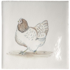 Animals with Attitude Brown Hen 22x22