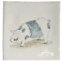 Animals with Attitude Saddleback Pig 22x22