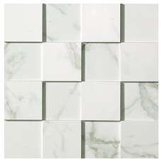 ASLC Marvel Calacatta Mosaico 3D 30x30