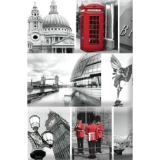 Monocolor Composicion London Calling A 15х22.5