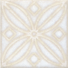 STG/B402/1266 Амальфи орнамент белый 9.9*9.9
