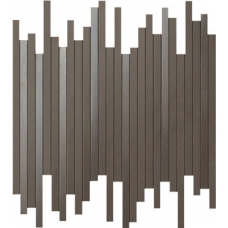 9DLB Dwell Brown Leather Mosaico L 30,5X26