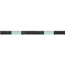Contemporary Satinato GRAFITE Listello Slim 3Х56