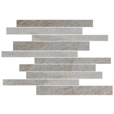 0156249 Mosaico Muretto Sfalsato Grigio 33.3x33.3