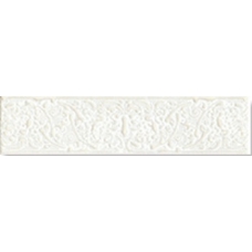СБ082 GMCL10 Calacatta Listello Dec 6x25