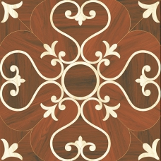 Версаль коричневый ковер 40х40