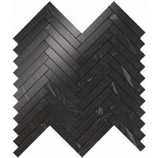 9SHN Marvel Nero Marquina Herringbone Wall 30,5x30,5