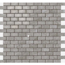 AS33 Marvel Bardiglio Grey Mosaico Lappato Burattato 29.8x29.8