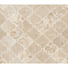 262621 Mos. Arabescato Decorato Crema 35x35