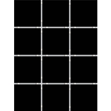 1149T Конфетти черный блестящий полотно 30x40