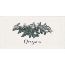 Decor OREGANO Blanco 10x20