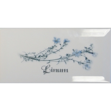 Decor LINUM Blanco 10x20