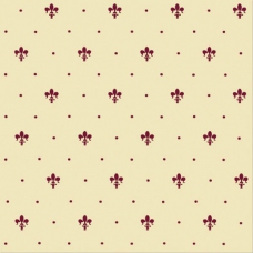 GL01-02 Giglio Bordeaux Su Crema 20x20