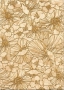 FLORES KREM GOLD 25x35