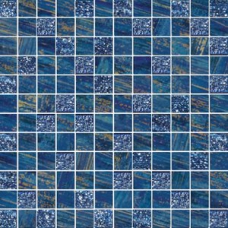 Mosaico Lux Mix Quadretti Blu