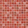 Mosaico Lux Mix Quadretti Rosso (30*30)