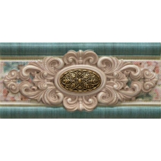 LUMINE Roseton Cenefa Aquamarine 12x25