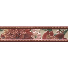 Cenefa Bellini Jador Red 5,5 x 25