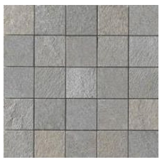 Mineral Chrom 9.5 мм 30Х30 Naturale BLACK Mosaico 5Х5 Su Rete