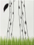 34047 Декор Ноги жирафа в траве